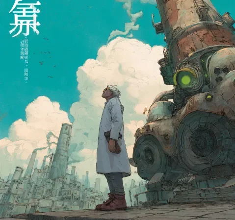 热血冒险方向作品条目封面：山脊上的少年背影