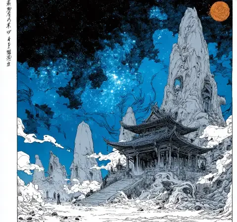 悬疑推理方向作品条目封面：旧档案室与翻开的卷宗